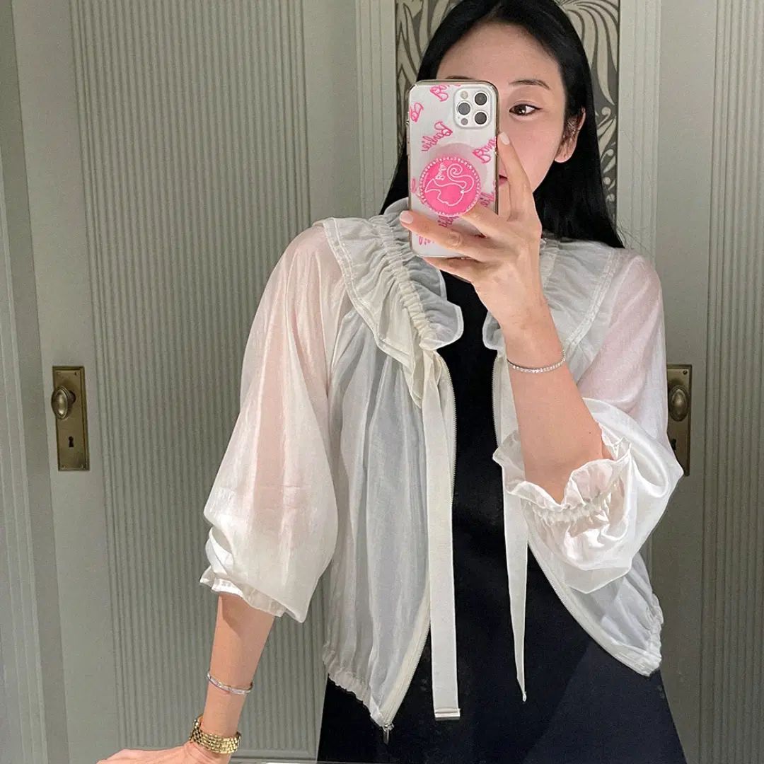 nancyrella シアリング フリルジャケット フリーサイズ 新品