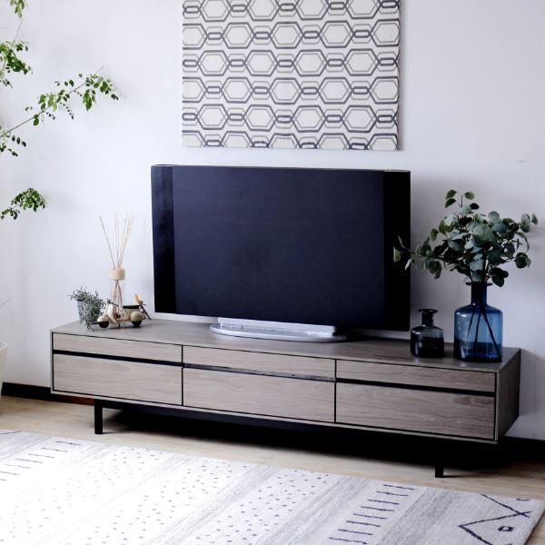横幅180cm d大川家具 s幅180 -テレビボード T日本製 Vテレビ台