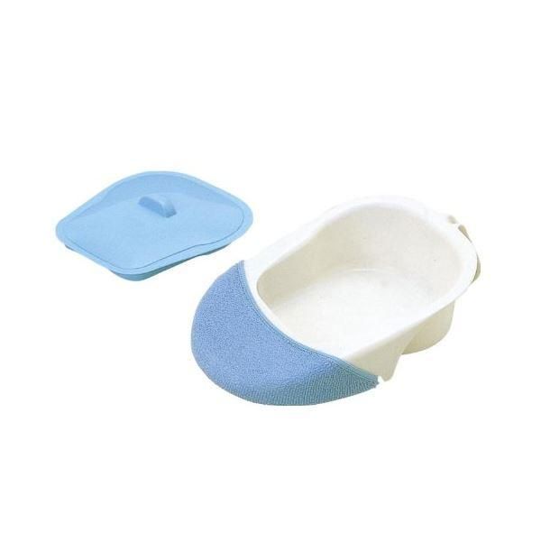 ds-〔2個セット〕アロン化成 差し込み便座(専用カバー付) 1200ml