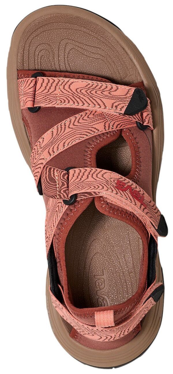 テバ レディース シューズ サンダル Teva Womens Grandview Max Sandals MahoganyBlooming Dahlia