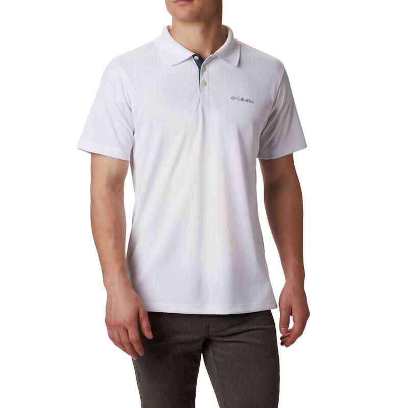コロンビア メンズ トップス Tシャツ ポロシャツ トール Big Tall Columbia UtilizeregularFit Polo White ホワイト