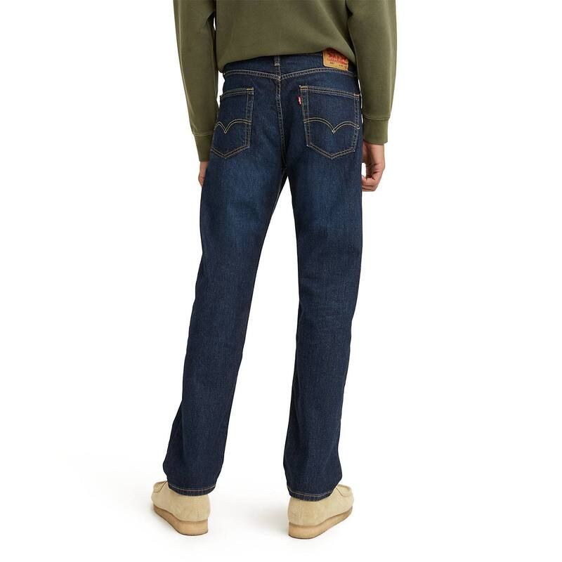 リーバイス メンズ ボトムス デニムパンツ レギュラーフィット ジーンズ Mens Levis 505 Regular Fit EcoEase Stretch Jeans Nailoop Knot
