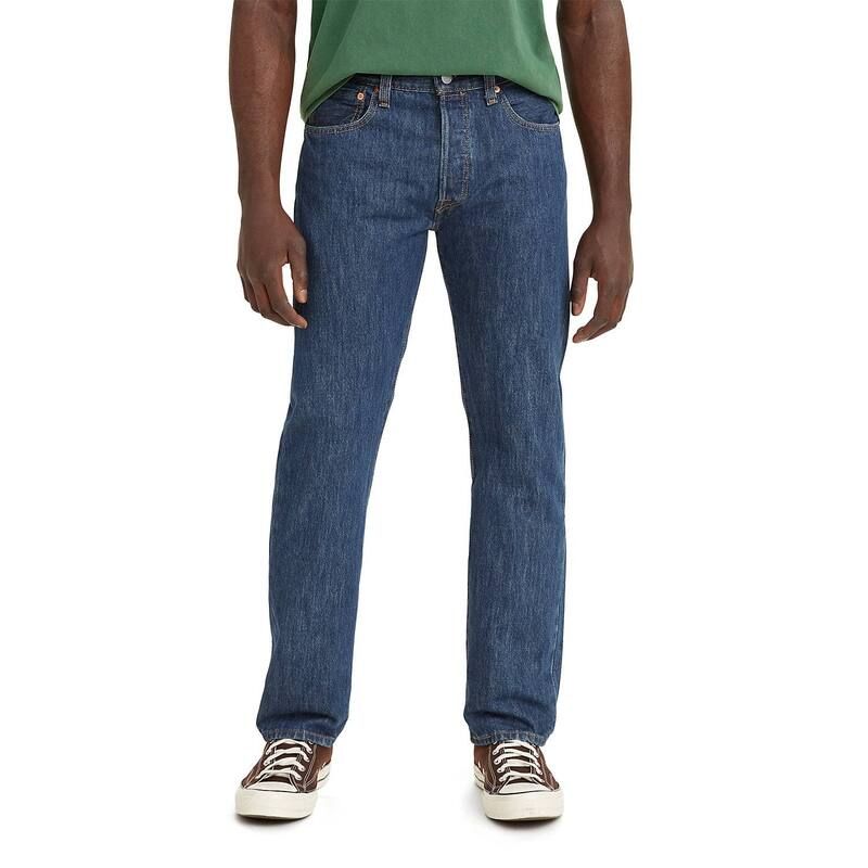 リーバイス メンズ ボトムス デニムパンツ ジーンズ Mens Levis 501 Original Fit Jeans Dark Stonewash