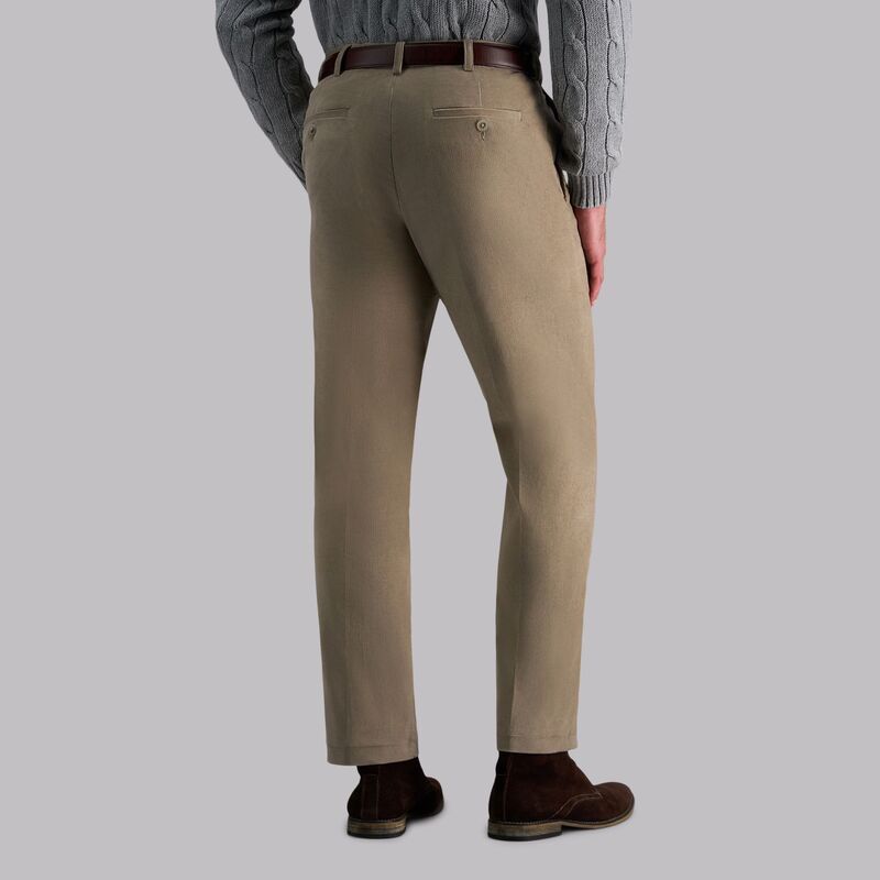 ハガー メンズ ボトムス カジュアルパンツ コーデュロイ Mens Haggar ClassicFit Stretch Expandable Waistband Corduroy Pants Medi