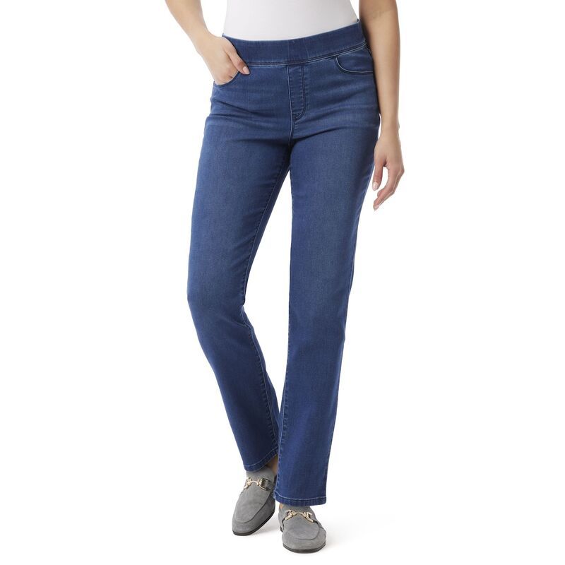 グロリアバンデービルト レディース ボトムス デニムパンツ ニット Womens Gloria Vanderbilt Knitology Pullon Jean Metzen Whiskers