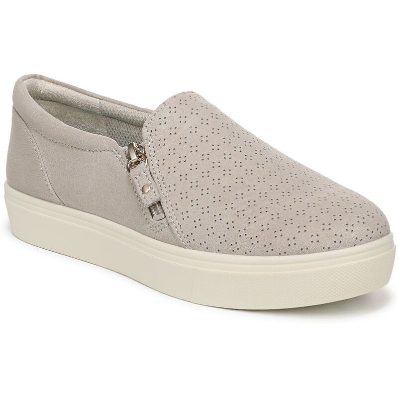 ドクター・ショール レディース シューズ スニーカー Dr Scholls Madison Womens Zip Slip On Shoes Oyster