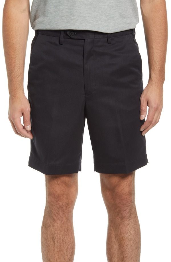 ベール メンズ ボトムス ハーフパンツ・ショーツ ショートパンツ Berle Microfiber Self Sizer Flat Front Shorts Black ブラック 20,986円