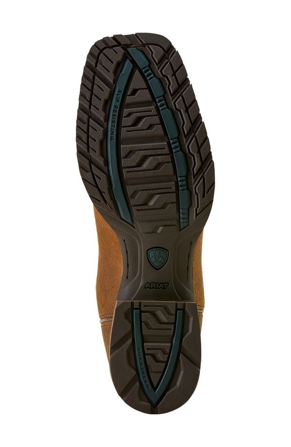 アリアト メンズ シューズ ブーツ・レインブーツ Ariat Hybrid Rancher Patriot Wide Square Toe Cowboy Boot Brown ブラウン