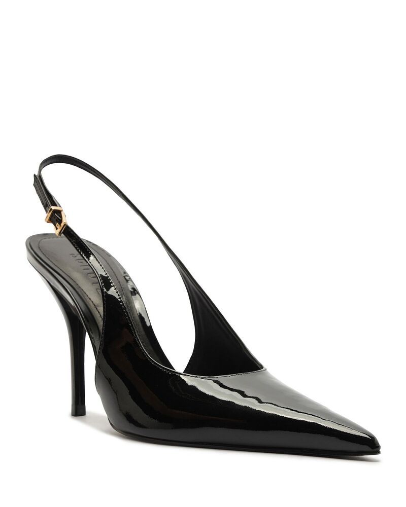 シュッツ レディース シューズ パンプス SCHUTZ Womens Liora Slingback Patent Pumps Black ブラック
