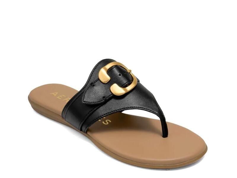 エアロソールズ レディース シューズ サンダル AerosolesGlitz Sandal Black ブラック