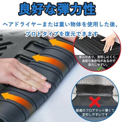 N◆フロアマット ホンダと交換性ある ZR-V 新型 3Dカーマット 車専用 フロアマット 立体カーマット TPE材質 耐汚れ 耐摩擦 抗菌効果 防水 滑り防止 保護パーツ カー用品(3PCS) N◆フロアマット ホンダと交換性ある ZR-V 新型 3Dカーマット 車専用 フロアマット 立体カーマット TPE材質 耐汚れ 耐摩擦 抗菌効果 防水 滑り防止 保護パーツ カー用品(3PCS)