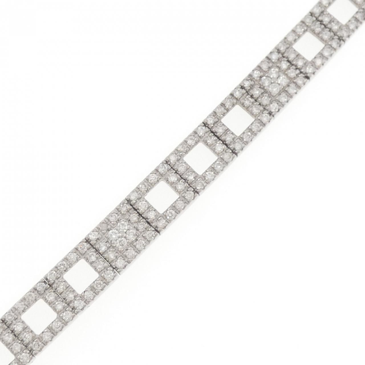 K18WG ダイヤモンド ブレスレット 2.50CT 382,770円