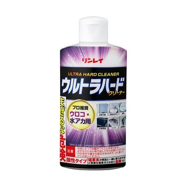 ds-（まとめ） リンレイ ウルトラハードクリーナーウロコ・水アカ用 260g 1本 〔×5セット〕