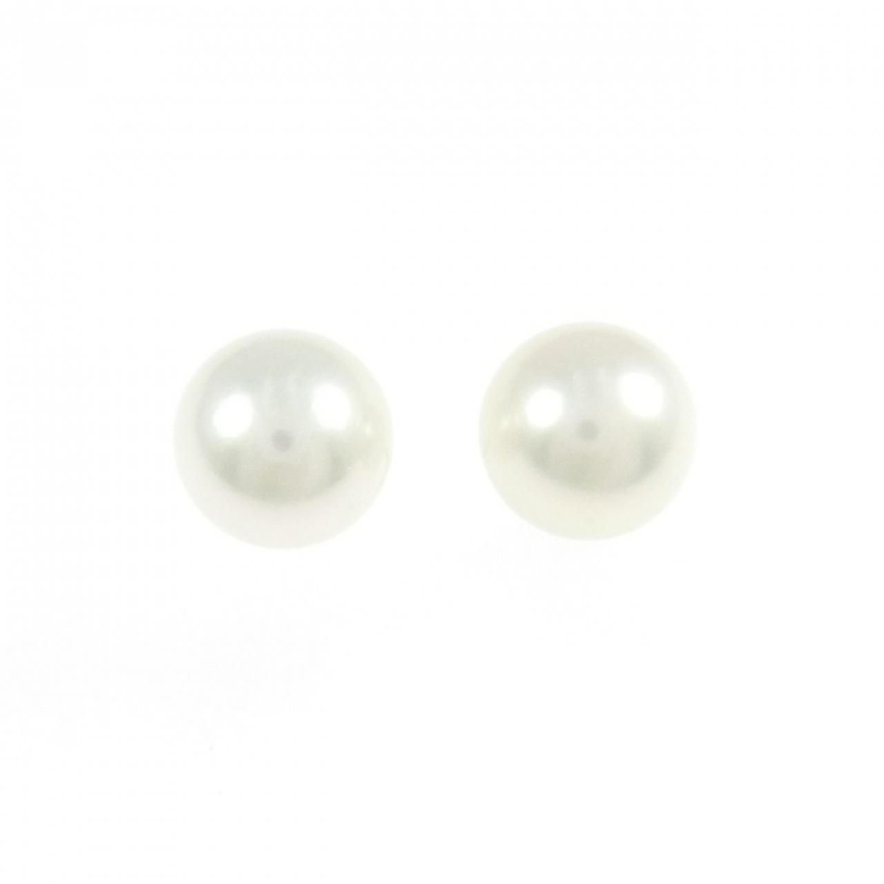 PT900 アコヤパール ピアス 8.9mm