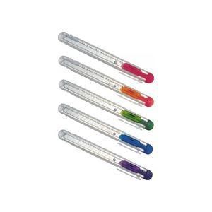 ds-（まとめ） NTカッター A型カッターiA-120Pイロコミ 1セット（20本） 〔×3セット〕