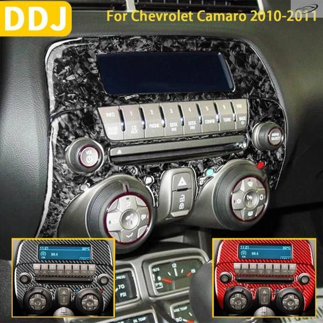 Chevrolet Camaro 2010 2011 Carbon Fiber Car Interior Control Center Air Condition Switch Panel Trim Sticker 7,264円