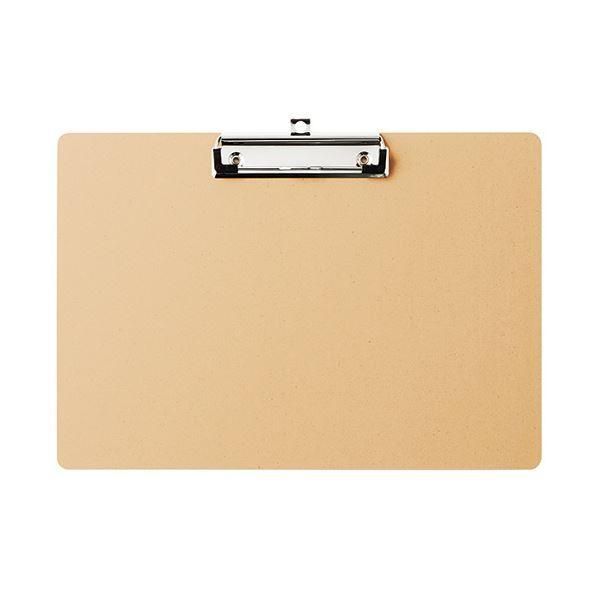 ds-（まとめ） デリ MDFクリップボードコーティングタイプ A4ヨコ MDF-A4YC 1セット（10枚） 〔×3セット〕