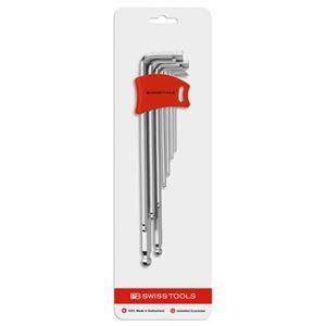 ds-PB SWISS TOOLS 212LDH-10CN ボール付 ロング 六角棒レンチ セット 工具 ツール DIY 作業工具 道具 レンチ