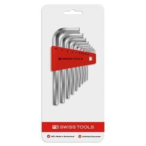 ds-PB SWISS TOOLS 210H-10CN ホルダー付 六角棒レンチ セット 工具 ツール DIY 作業工具 道具 レンチ