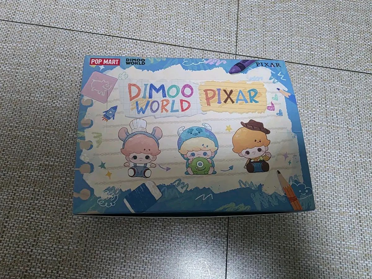 POP MART(ポップマート) DIMOO（ディムー） Pixar(ピクサー) コラボ POP BEAN フルセット