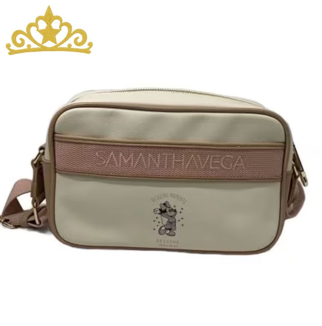 Samantha Vega × Disney ミニーマウス DREAM TRAVEL 2way ショルダーバッグ レディース サマンサ 9,360円