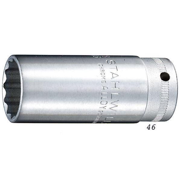 ds-STAHLWILLE スタビレー 46-21 3/8SQ ディープソケット 12角 02020021 工具 作業工具 ツール DIY