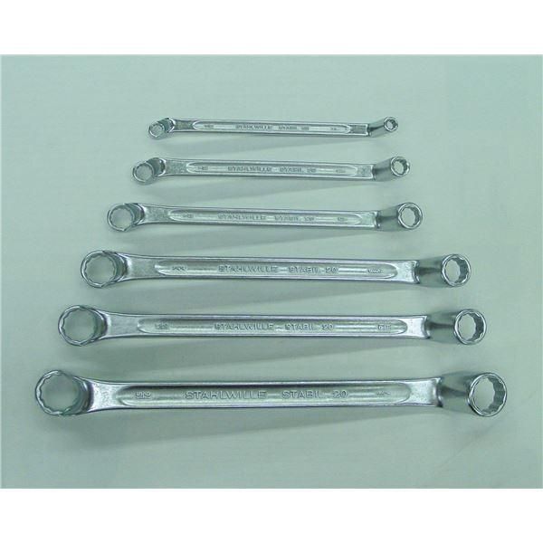 ds-STAHLWILLE スタビレー 20A/6 メガネレンチセット 75゜ インチ 96414402 工具 作業工具 ツール DIY