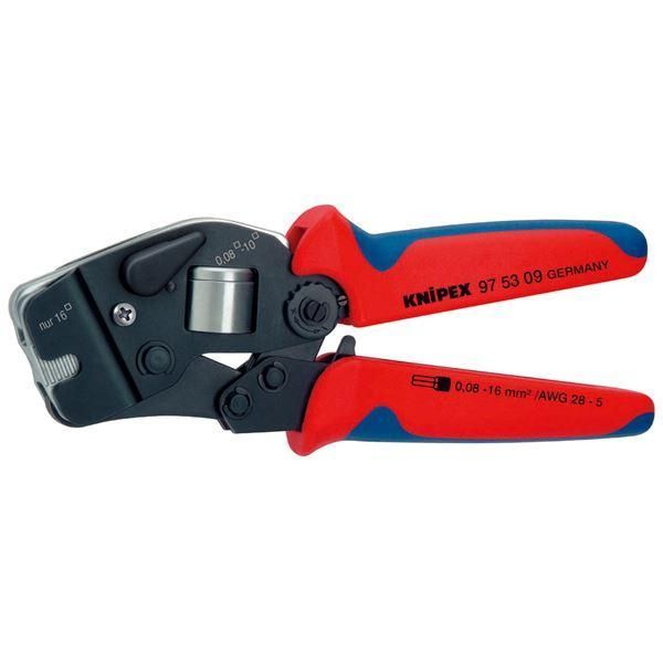 ds-KNIPEX クニペックス 9753-09 ワイヤーエンドスリーブ 圧着ペンチ SB 工具 ツール DIY 作業工具 道具