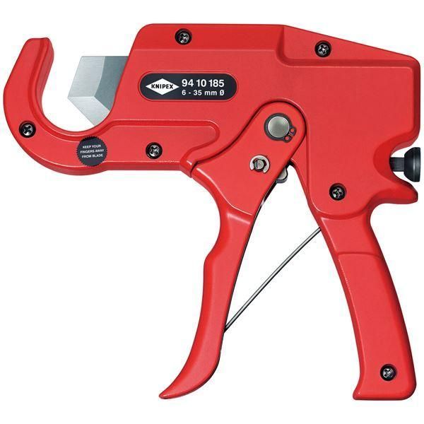 ds-KNIPEX クニペックス 9410-185 プラスチックパイプ用 カッター 工具 ツール DIY 作業工具 道具