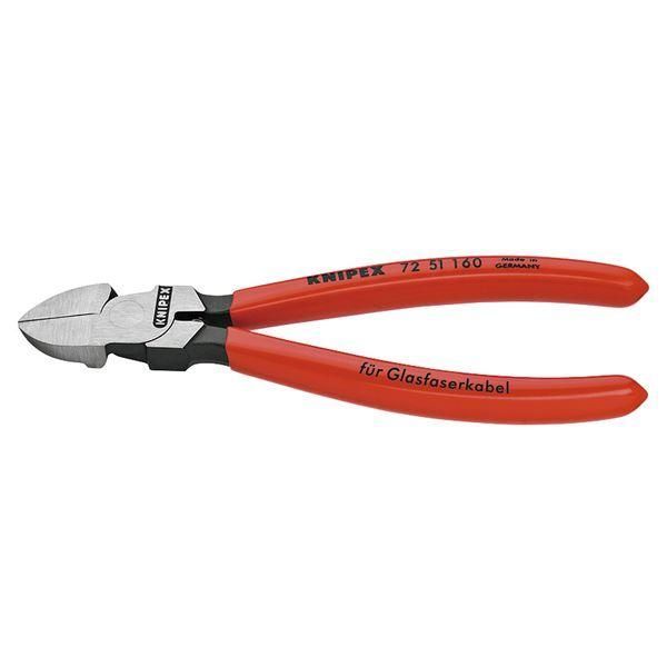ds-KNIPEX クニペックス 7251-160 光ファイバー用 ニッパー 工具 ツール DIY 作業工具 道具 ニッパー