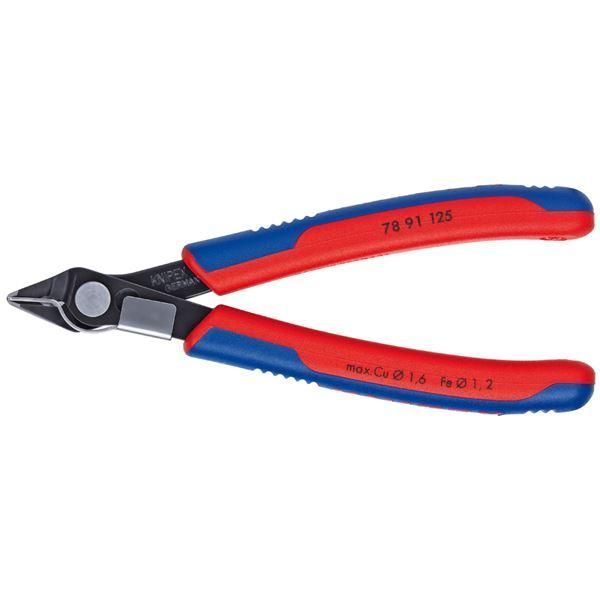 ds-KNIPEX クニペックス 7891-125 エレクトロニクス スーパーニッパー 工具 ツール DIY 作業工具 道具 ニッパー