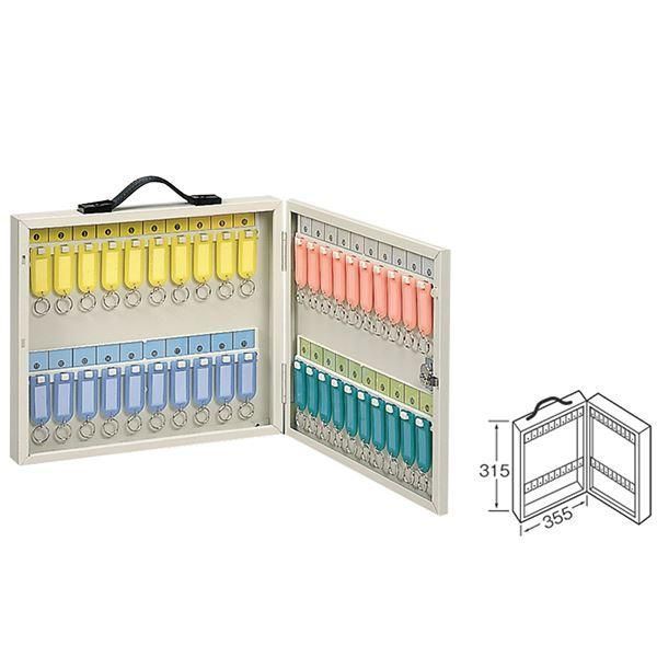 ds-ワールド キーボックス兼用型 K-40 40本掛用〔0904-03040〕 9,485円