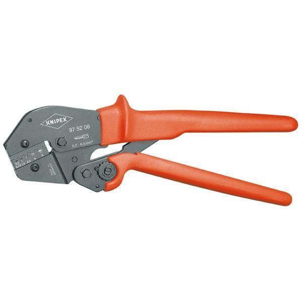 ds-KNIPEX クニペックス 9752-08 圧着ペンチ 工具 ツール DIY 作業工具 道具
