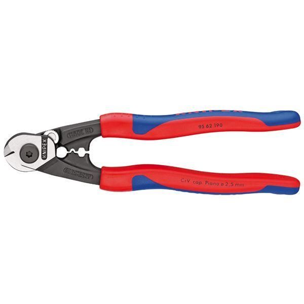 ds-KNIPEX クニペックス 9562-190 ワイヤーロープカッター SB 工具 ツール DIY 作業工具 道具