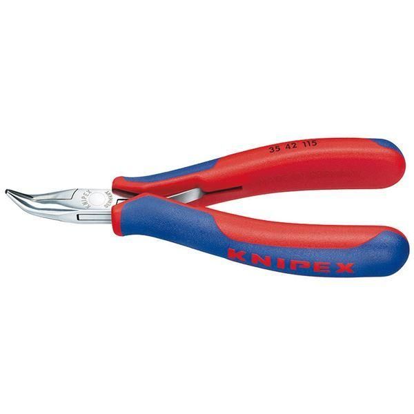 ds-KNIPEX クニペックス 3542-115 エレクトロニクスプライヤー SB 工具 ツール DIY 作業工具 道具 プライヤー