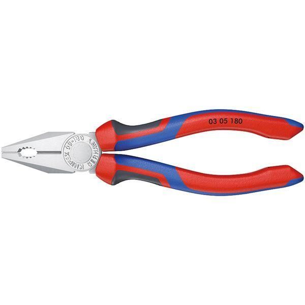 ds-KNIPEX クニペックス 0305-180 ペンチ SB 工具 ツール DIY 作業工具 道具