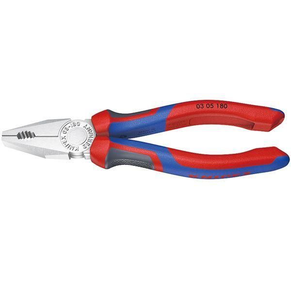 ds-KNIPEX クニペックス 0305-180 ペンチ SB 工具 ツール DIY 作業工具 道具