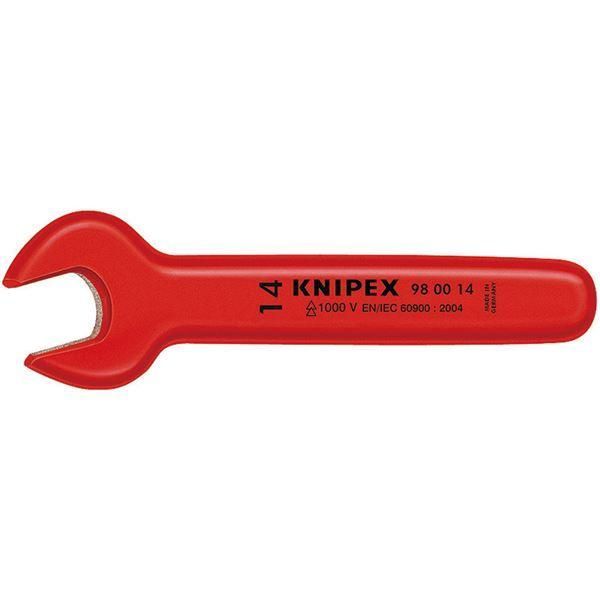 ds-KNIPEX クニペックス 9800-9/16 絶縁片口スパナ 1000V 工具 ツール DIY 作業工具 道具 スパナ
