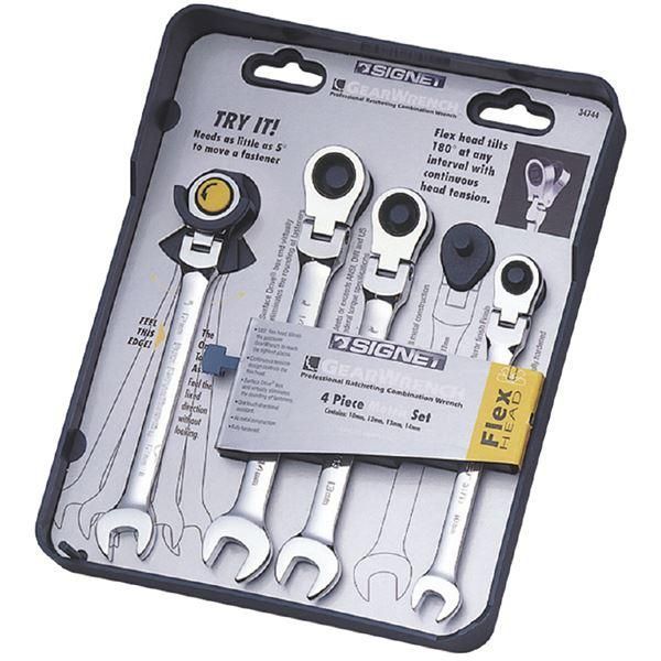 ds-SIGNET シグネット 34744 4PC スイベル SIGNET レンチセット MM 工具 ツール DIY 作業工具 道具 レンチ 9,719円