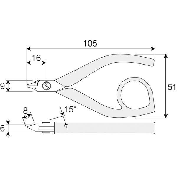 ds-HOZAN N-55 精密ニッパー 100MM 工具 ツール DIY 作業工具 道具 ニッパー ds-HOZAN N-55 精密ニッパー 100MM 工具 ツール DIY 作業工具 道具 ニッパー