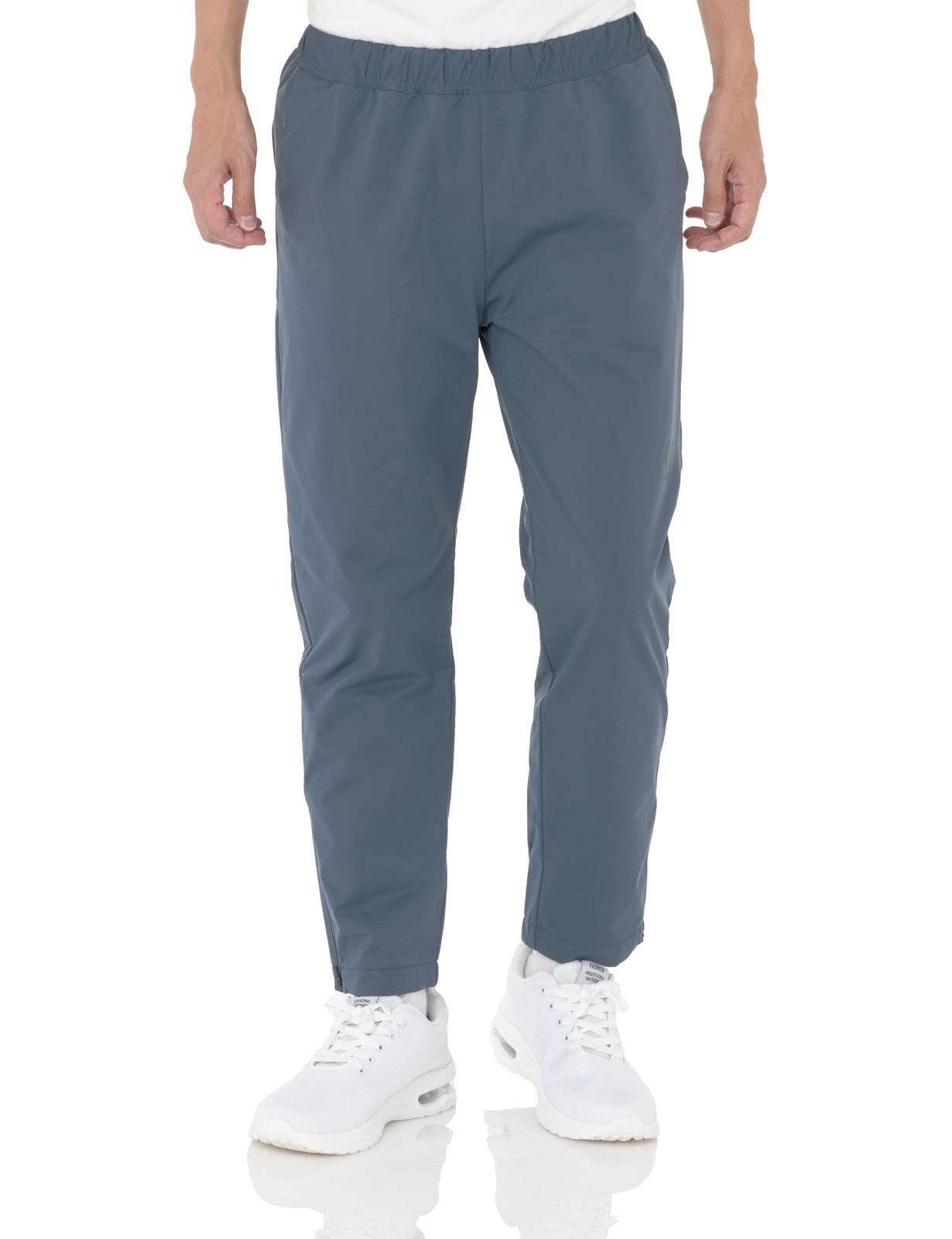 新品 [カンタベリー] ロングパンツ R+ DUAL WARM PANTS 17_チャコールグレー XL