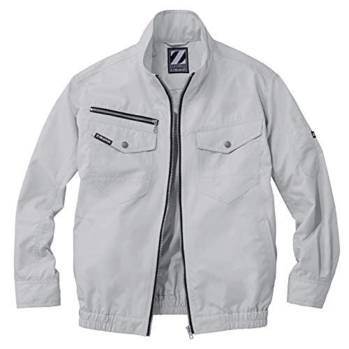 新品 自重堂(Jichodo) Z-DRAGON 空調服長袖ブルゾン 74080 シルバー LL