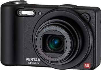 PENTAX Optio RZ10 Classic Black 14MP 28mm 10x Optical 1cm Macro Digital Camera Optiorz10BK