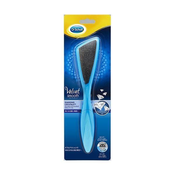 ds-〔5セット〕 Scholl's Wellness ドクターショール ベルベットスムーズ ダイヤモンドクリスタルズ かかとファイル drscholl02445X5