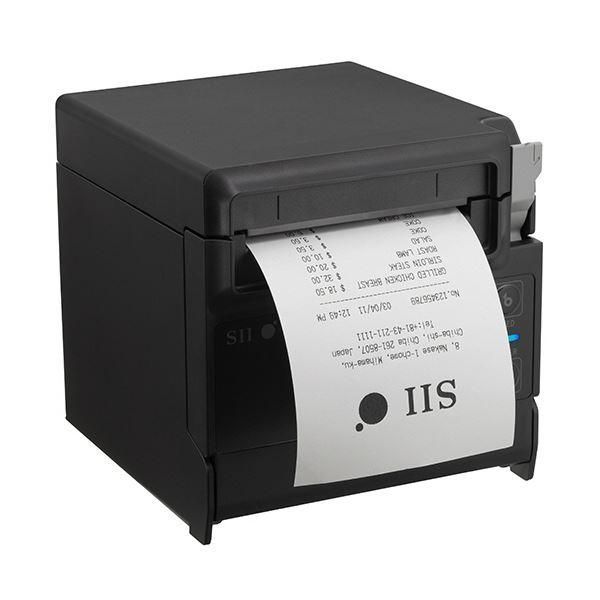ds-セイコーインスツル前面・上面排紙 2WAY POSプリンタ(USBモデル) 黒 RP-F10-K27J1-2 1台