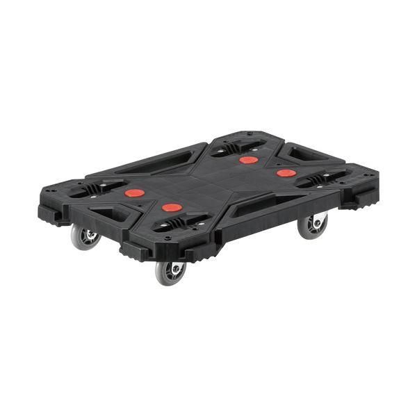 フィランダTD 4枚セット 台車 ds-サンワサプライ連結平台車 小 80kg荷重 CART-FA8BK 1台