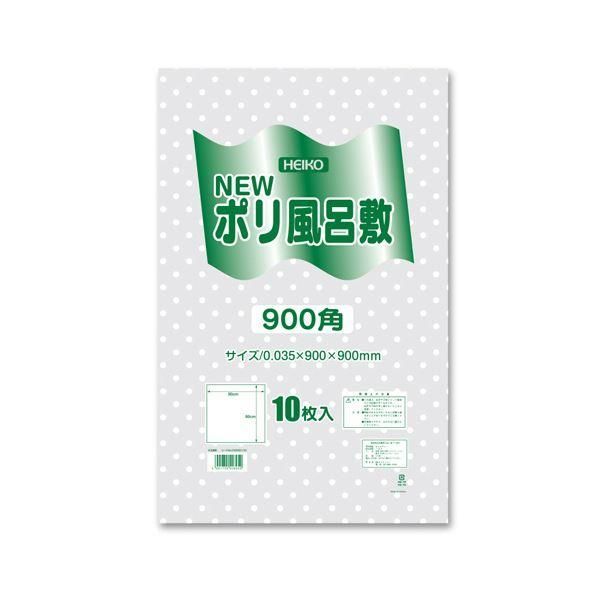 ds-シモジマHEIKO Nポリ風呂敷 900角 透明／水玉 #006685106 1セット（500枚：10枚×50パック）