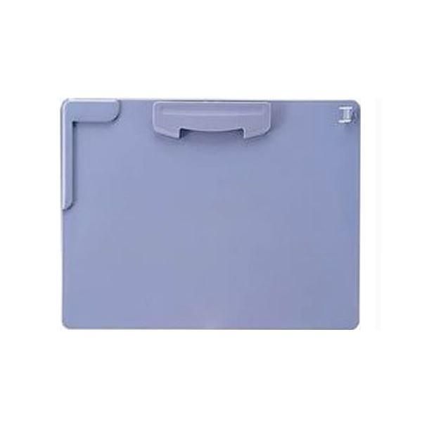 ds-（まとめ） ライオン事務器クリップボード B5ヨコ ブルー CS-211N B5-S 1枚 〔×10セット〕