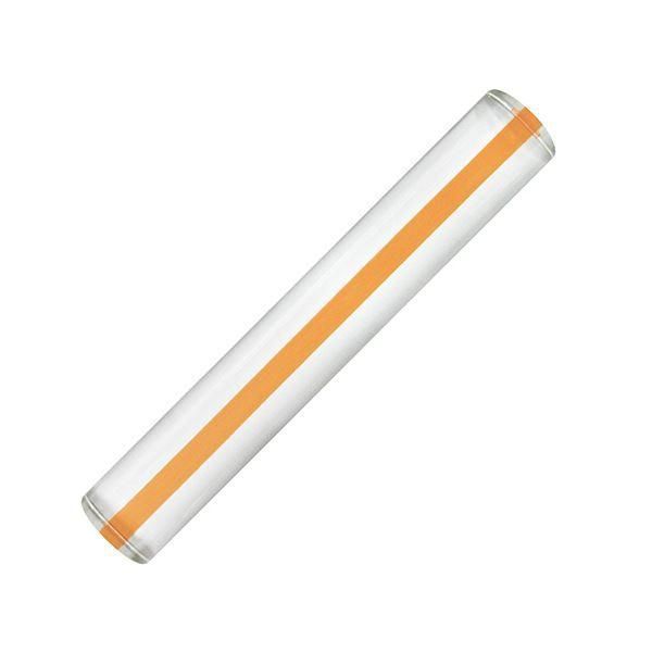 ds-（まとめ） 共栄プラスチックカラーバールーペ 15cm イエロー CBL-700-Y 1個 〔×10セット〕