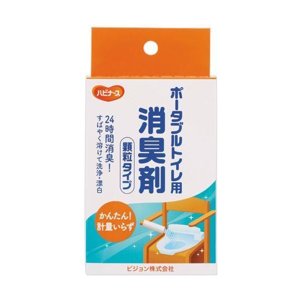 ds-（まとめ） ピジョンハビナース ポータブルトイレ用消臭剤 顆粒タイプ 1箱（20包） 〔×5セット〕 6,861円